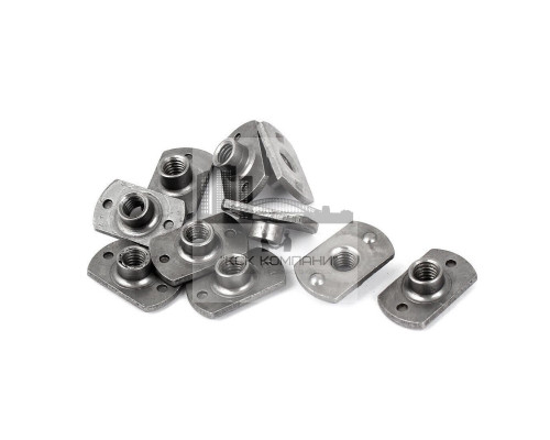 Art. 9060 A2 M 5 d 19 / h 7,5 Гайки нержавеющие приварные, тип А с 2 точками сварки