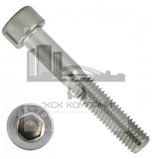 Винт с внутренним шестигранником DIN 912 A2 и неполной резьбой, M6x95 мм
