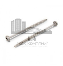 Саморез универсальный полукруглый Art. 9045 A4 неполная резьба шлиц TX, 3x35 мм