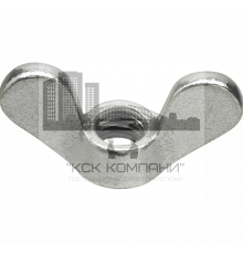 Гайка-барашек DIN 315 с округлыми лепестками немецкой формы ОЦ, M4