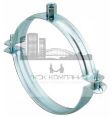Хомут без резинового профиля HV для круглых воздуховодов ОЦ, 400/М8