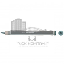 Нейлоновый рамный дюбель fischer F-S с шурупом с потайной головкой, 8x120/70 мм