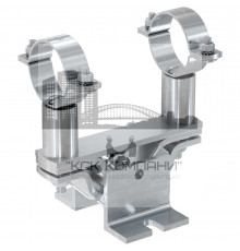 Неподвижная опора fischer FSFP звукоизолирующая для трубопровода ОЦ, 1 1/2" 48.3 мм