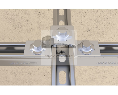 Гайка быстрого монтажа fischer PFCN для сквозного монтажа профиля FUS ОЦ, M10 16x32x8 мм