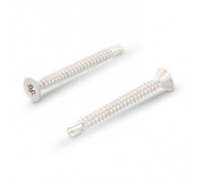 Саморез оконный со сверлом DIN 7504 O A4 потайной шлиц TX, 3.5x25 мм