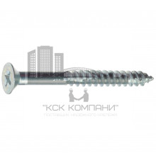 Шуруп с потайной головкой ГОСТ 1145-80 неполной резьбой шлиц PH ОЦ, 4х13 мм