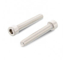 Винт с внутренним шестигранником DIN 912 A2 и насечками под головкой, M8x50 мм