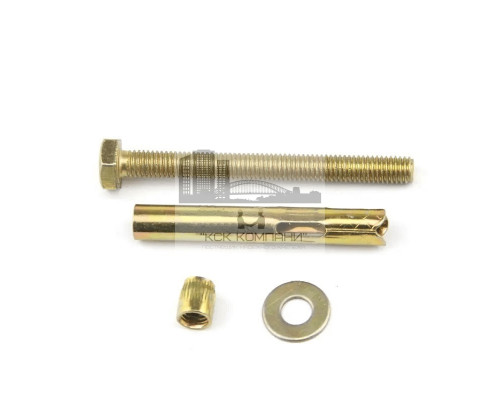 Анкерный болт втулочный ABB шестигранный желтый цинк, M8 10x60 мм