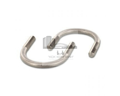 Болт U-образный Art. 3570 A4 без гаек нержавеющий, M8 20-25 мм