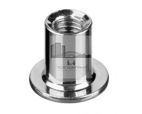 Гайка Эриксона плоская 563 С3 с внутренним шестигранником ОЦ, M6 (9x14x12) мм