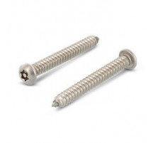 Art. 9120 A2 C 6,3X16 TX-PIN 27 Винт антивандальный самонарезающий с полукруглой головкой, шлиц TORX-PIN (TX со штифтом)