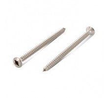 Саморез полупотайная головка Art. 9049 A2 полная резьба шлиц PZ, 4x30 мм