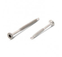 Art. 9244 AISI 410 4,0X45/30 TX15 Шуруп нержавеющий самосверлящий самозенкующийся с потайной головкой неполная резьба, звездообразный шлиц TX (TORX)