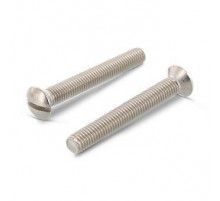 Винт с полупотайной головкой DIN 964 A2 полной резьбой прямой шлиц, M5x100 мм