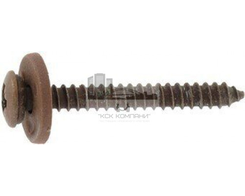 Art. 9066 A2 C 3,9X16 Z Саморез для подоконников c мелкой резьбой, коричневый, PZ