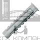 Дюбель 4-распорный DY-RN-N тип N нейлоновый, 12x60