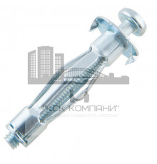 Дюбель-Молли с винтом DY-MO для гипсокартона ОЦ, M8x12x52/16