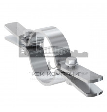 Хомут трубный fischer RCWR вертикального крепления, 62 мм (2")