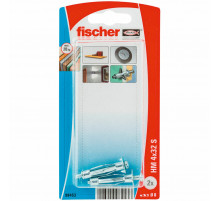 Металлический дюбель для пустотелых конструкций fischer HM S K NV с винтом ОЦ, 8х32/M4x40 мм
