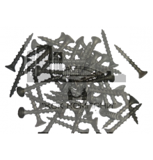 Саморез гипсокартон-дерево ГКЛ КР для черновых работ окс. сталь, 3.5x32 мм (18 кг)