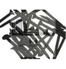 Саморез гипсокартон-металл ГКЛ ЧР для черновых работ окс. сталь, 3.5x41 мм (14 кг)