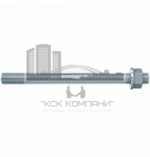 Шпилька резьбовая fischer G M HDG 8.8 метровая для химического анкера гоц. сталь, M16x1000 мм