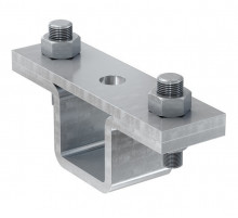 Зажимная скоба fischer FUSF 41D GAL для профилей FUS оц.сталь, M12 42.5x82x40x140 мм