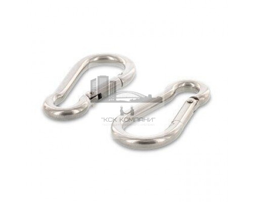 Art. 9075 A4 6X60 Карабин нержавеющий, пружинный