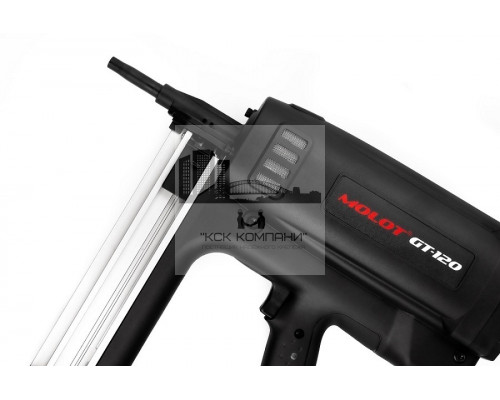 Пистолет монтажный газовый MOLOT GT-120, 6 В 120 Дж
