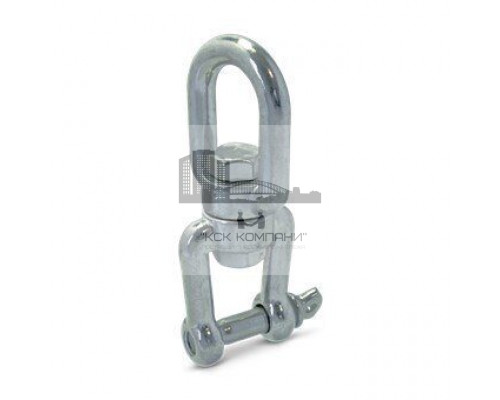 Art. 8255 A4 8 Вертлюг нержавеющий петля-вилка грузоподьёмный