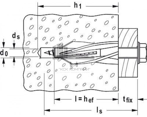 Шуруп шестигранный Глухарь  6-kt. оцинкованный, 7x85 мм