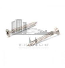 Саморез потайной DIN 7982 A4 с острым концом шлиц PH, 2.2x25 мм