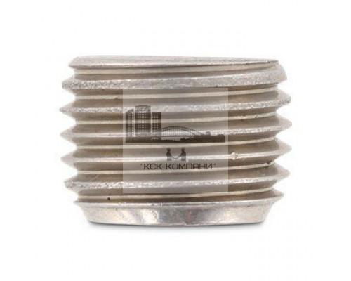 Пробка резьбовая коническая DIN 906 A2 с дюймовой резьбой и шестигранным углублением, 2