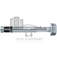 Анкер гвоздевой  FNA II с резьбой и фланцевой гайкой ОЦ, 6x55/10 мм