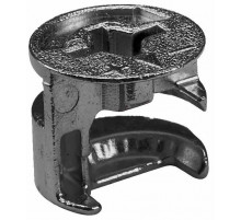 Эксцентрик мебельный ART 7303 стандартный никелир. сталь, 23x16x15.7x11.5 мм