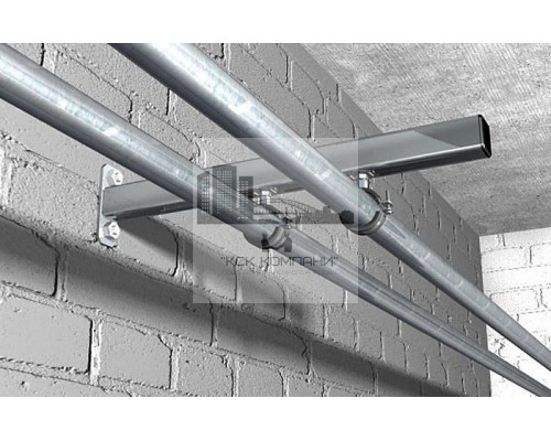 Хомут трубный fischer FGRS с быстродействующим замком ОЦ, M8/M10 40-44 мм (1 1/4)