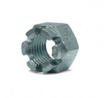 Гайка прорезная DIN 935 8.0 шестигранная ОЦ, M30