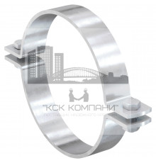 Хомут трубный fischer FMFSC для тяжелых нагрузок гоц. сталь 8.8, M16 169 мм (6")