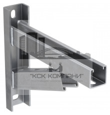 Консоль монтажная fischer FCAM FVZ усиленная гоц. сталь, 41x41x2.5-600 мм