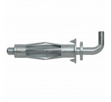 Металлический дюбель для пустотелых конструкций  HM H с крюком ОЦ, 4x32 мм