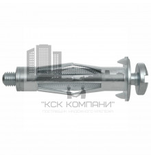 Металлический дюбель для пустотелых конструкций  HM S с винтом ОЦ, 8х59/M4x66 мм