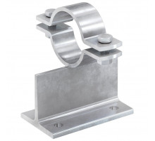 Неподвижная опора fischer FMPS 25 1/1-150 для тяжелых трубопроводов гоц. сталь, 1" 34x150x150 мм