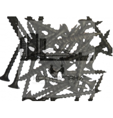 Саморез гипсокартон-дерево ГКЛ КР для черновых работ окс. сталь, 3.5x35 мм (15 кг)