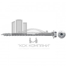 Саморез конструкционный с прессшайбой  FPF-HT с шестигранной головкой шлиц TX, 12x140 мм