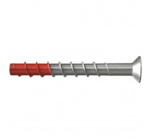 Шуруп потайной по бетону fischer FBS II SK A4 с усиленным наконечником шлиц TX, 10x120/65/55/35 мм