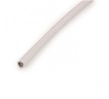 Art. 8381 A4 6,0/9,0 мм Трос нержавеющий для ограждений, покрытие непрозрачный белый ПВХ, свивка 7х7