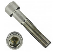 Винт с внутренним шестигранником DIN 912 A4 и неполной резьбой, M10x260 мм