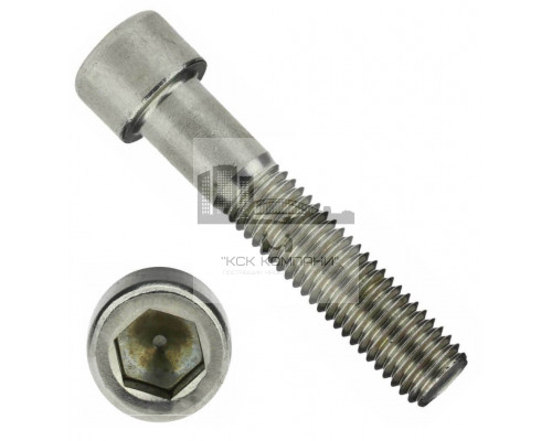 Винт с внутренним шестигранником DIN 912 A4 и неполной резьбой, M22x90 мм