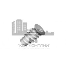 Втулка резьбовая с потайным фланцем M 6x10x14, SW 6, ж.ц., арт.312А