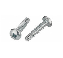Саморез 3,5 х 11 полусф.гол.сверл. DIN 7504N оц.